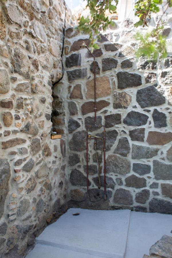 My Old Stone House In A 2 000 Sqm Private Garden With Fab Glamping Tent Mandrákion Dış mekan fotoğraf